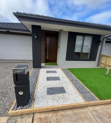 Modern custom home construction project in Melbourne by Veer Construction